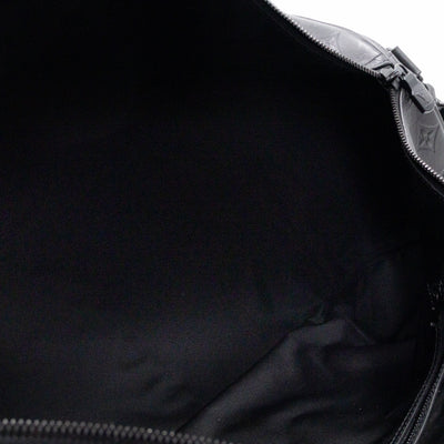 Keepall 50 Bandouliere Black Shadow Leather