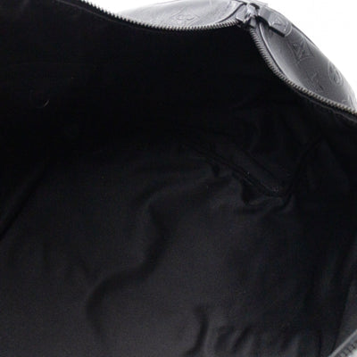 Keepall 50 Bandouliere Black Shadow Leather
