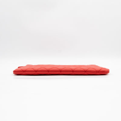O Case Large Red Leather