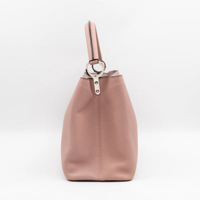 Capucines MM Rose Ballerine Taurillon Leather