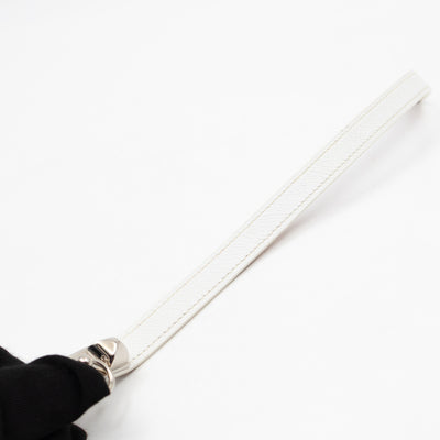 Rivale Double Tour Bracelet White Leather