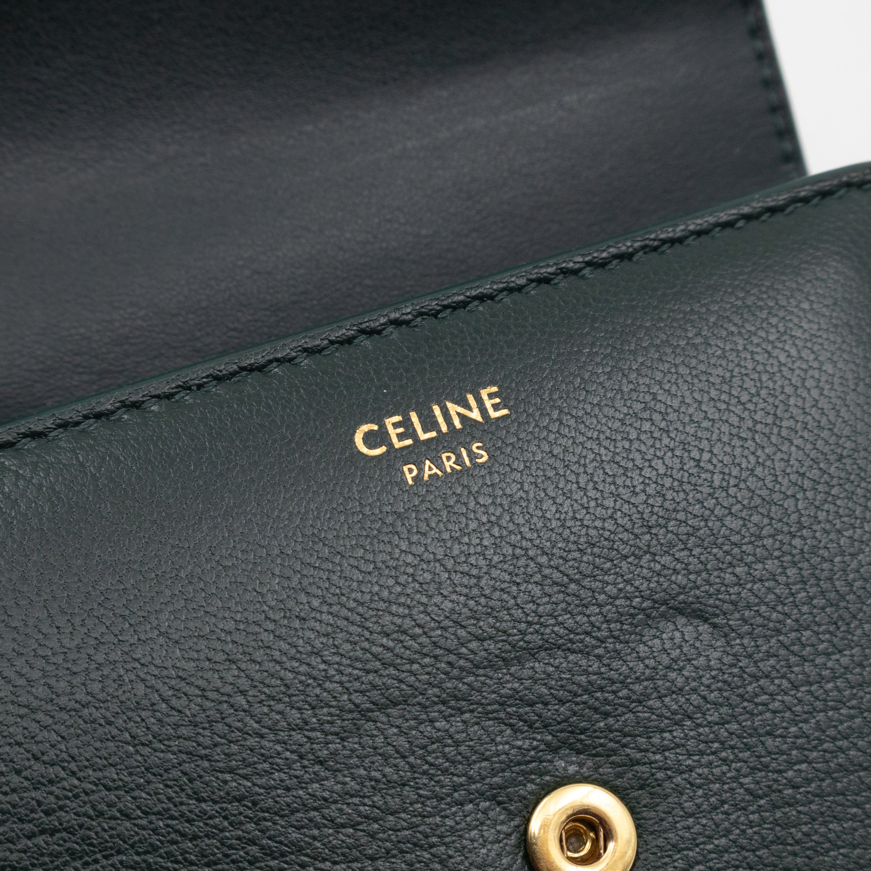 Triomphe Small Flap Wallet Amazone Leather