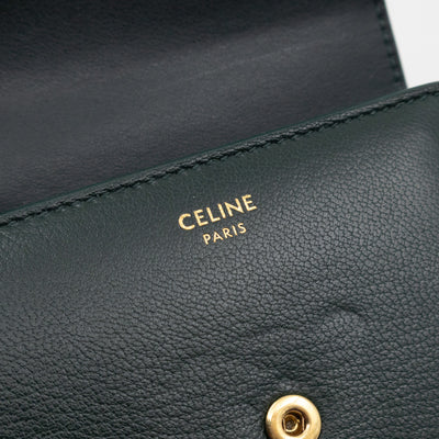 Triomphe Small Flap Wallet Amazone Leather