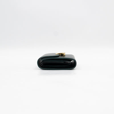 Triomphe Small Flap Wallet Amazone Leather