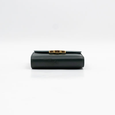 Triomphe Small Flap Wallet Amazone Leather