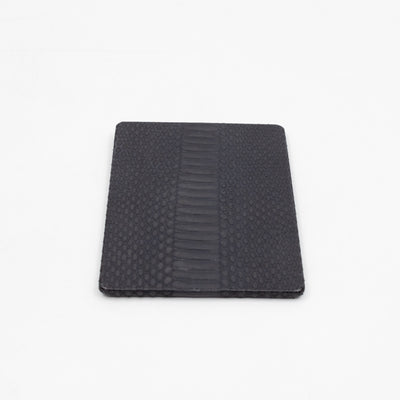Top Handle Marron Intrecciato En Python Leather