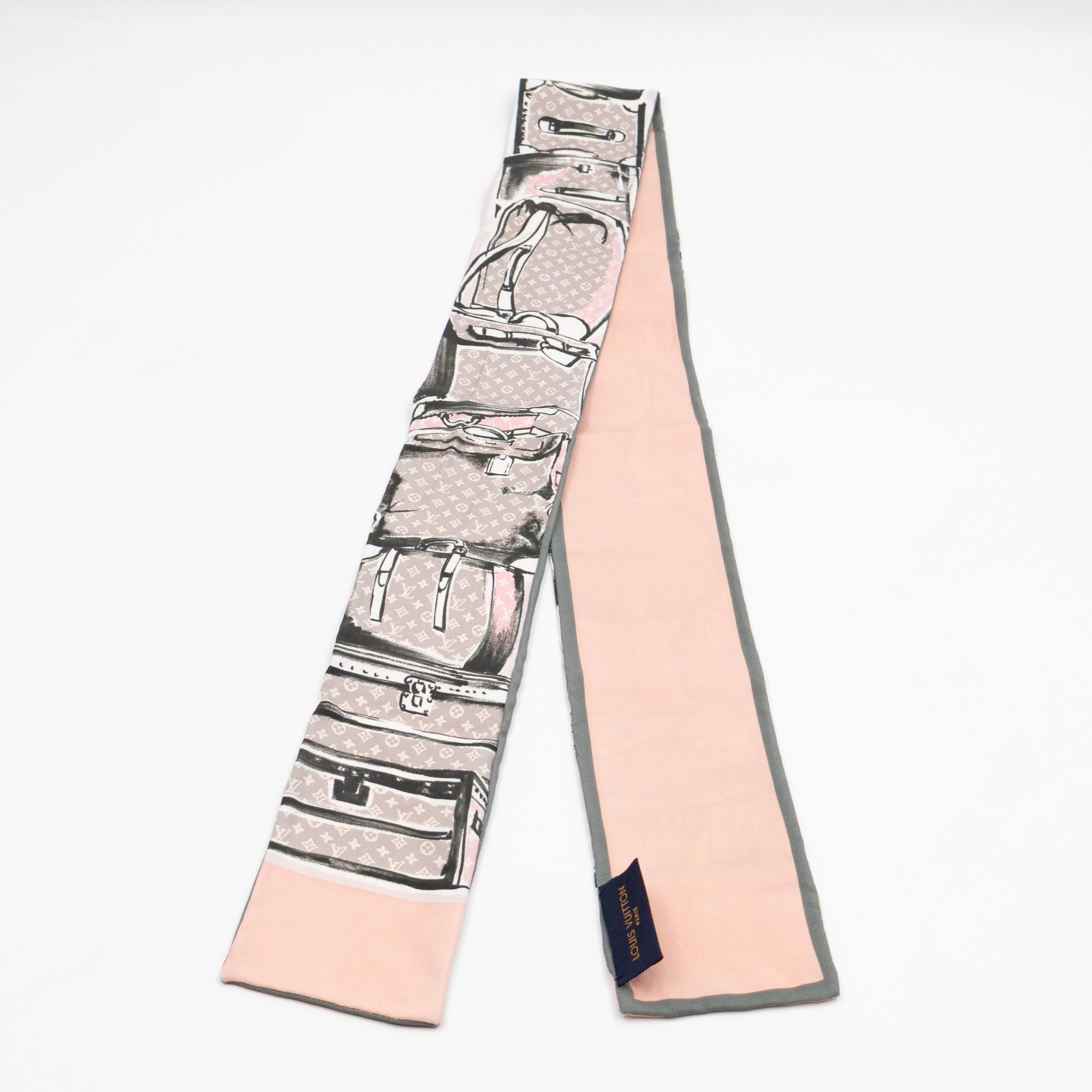 Trunks Bandeau Rose Poudre Silk Scarf