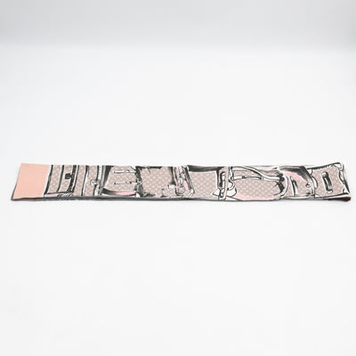 Trunks Bandeau Rose Poudre Silk Scarf