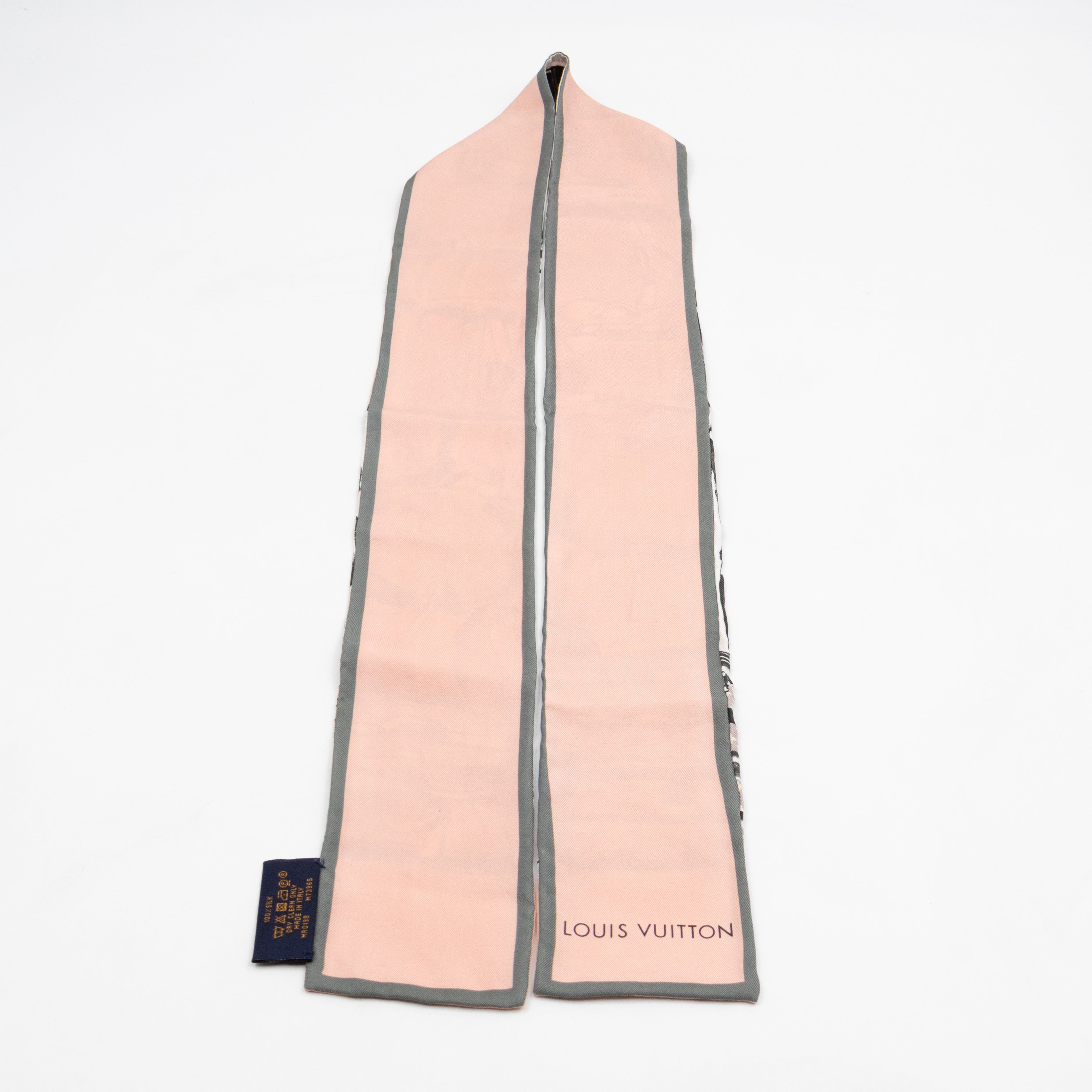 Trunks Bandeau Rose Poudre Silk Scarf