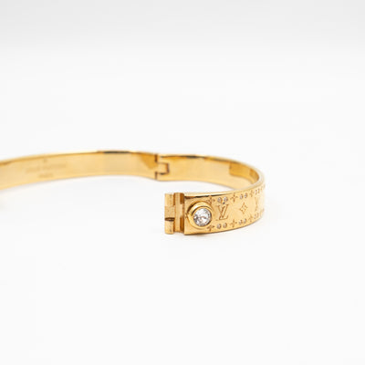 Nanogram Cuff Bracelet M Gold