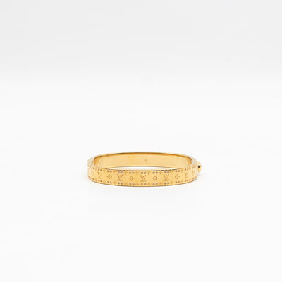Nanogram Cuff Bracelet M Gold