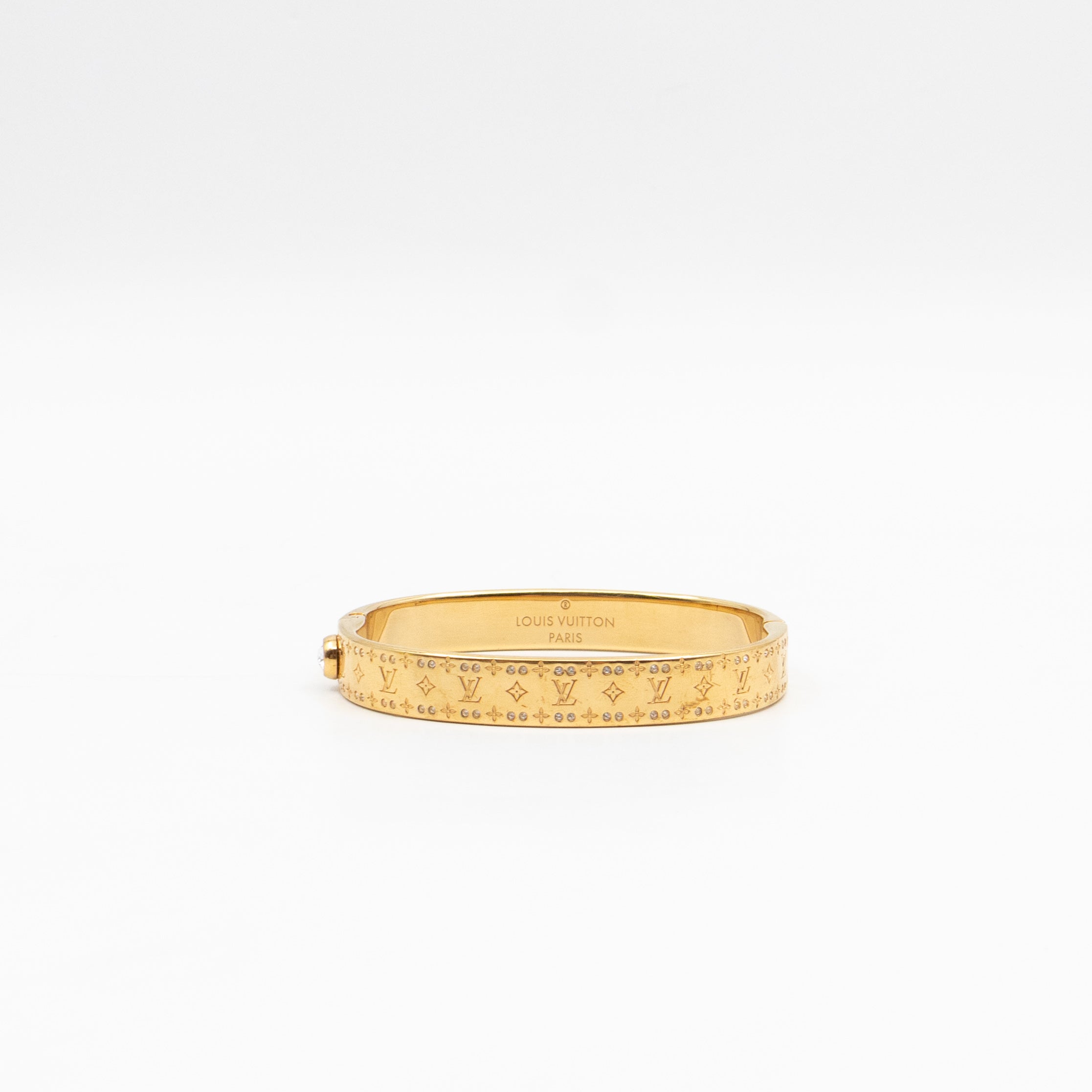 Nanogram Cuff Bracelet M Gold