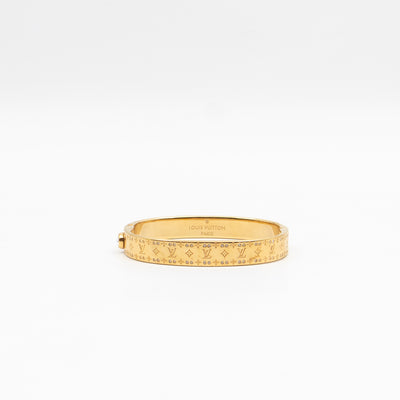 Nanogram Cuff Bracelet M Gold