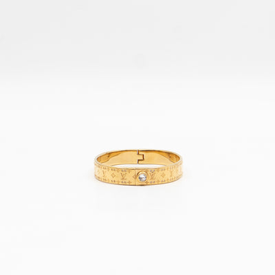 Nanogram Cuff Bracelet M Gold