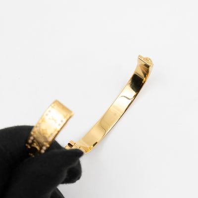Nanogram Cuff Bracelet M Gold