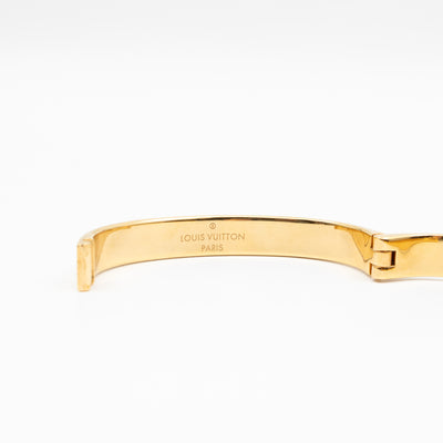 Nanogram Cuff Bracelet M Gold
