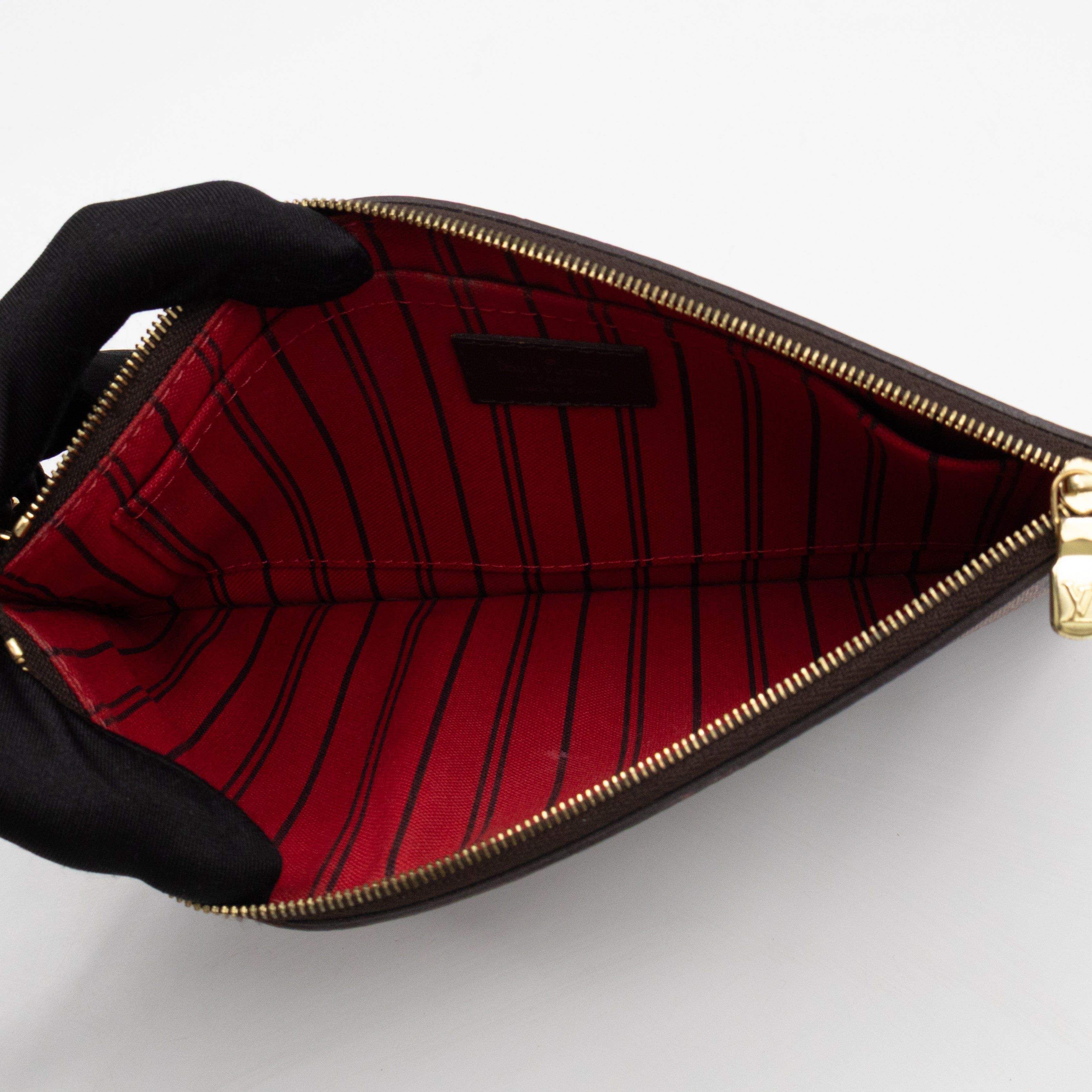 Neverfull Pochette Damier Ebene