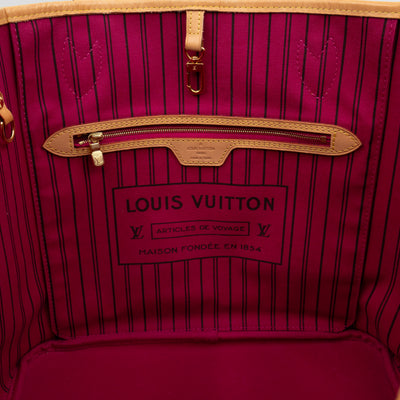 Neverfull MM Monogram Fuchsia