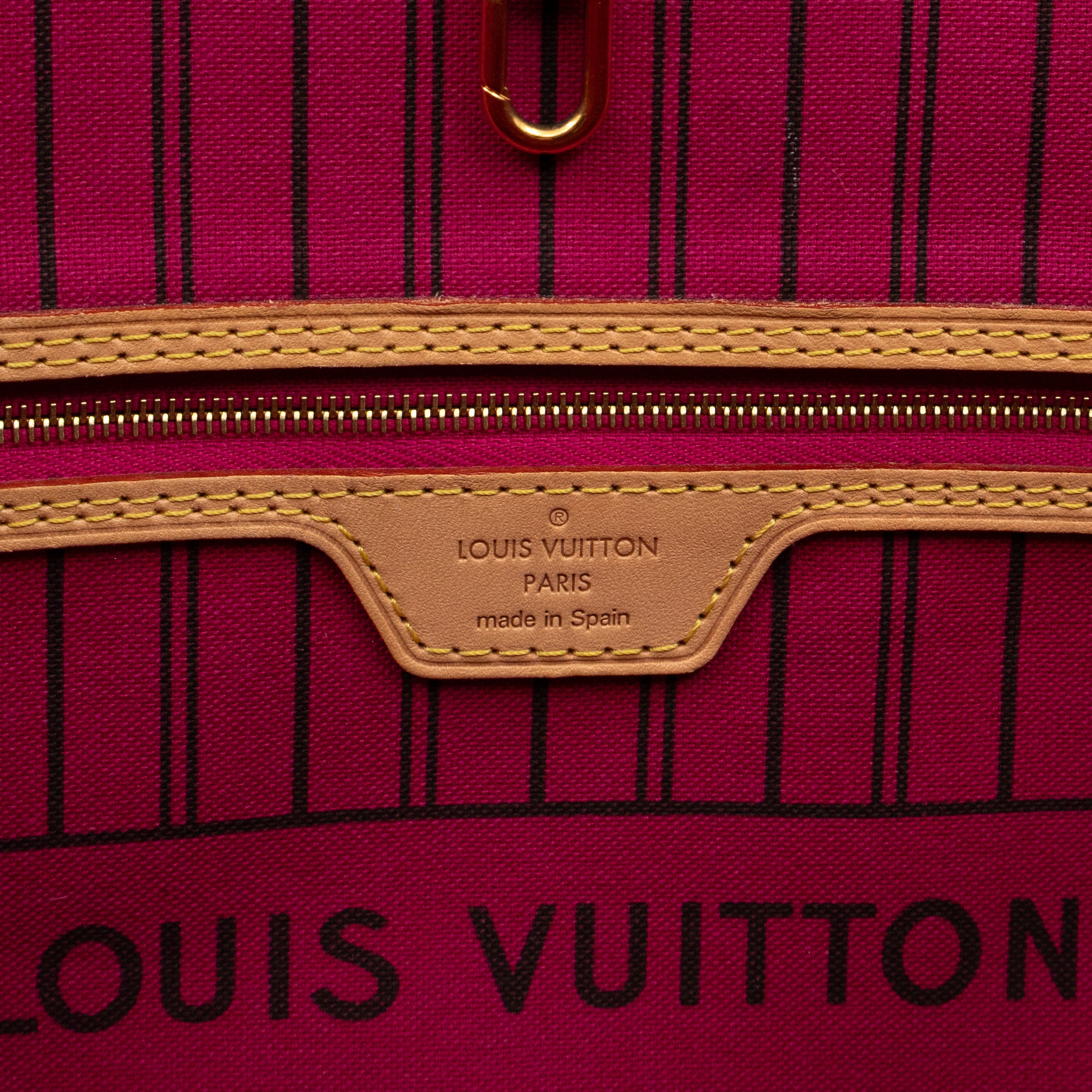Neverfull MM Monogram Fuchsia