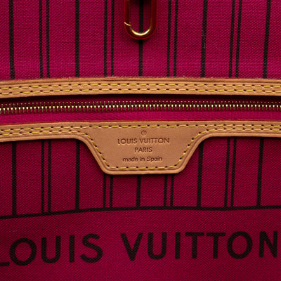 Neverfull MM Monogram Fuchsia