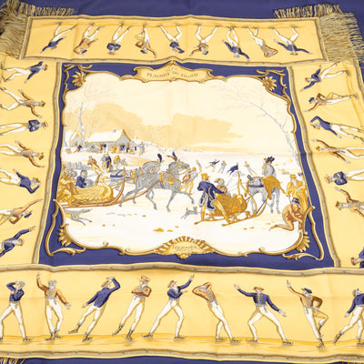 Silk Scarf 90 Plaisirs du Froid
