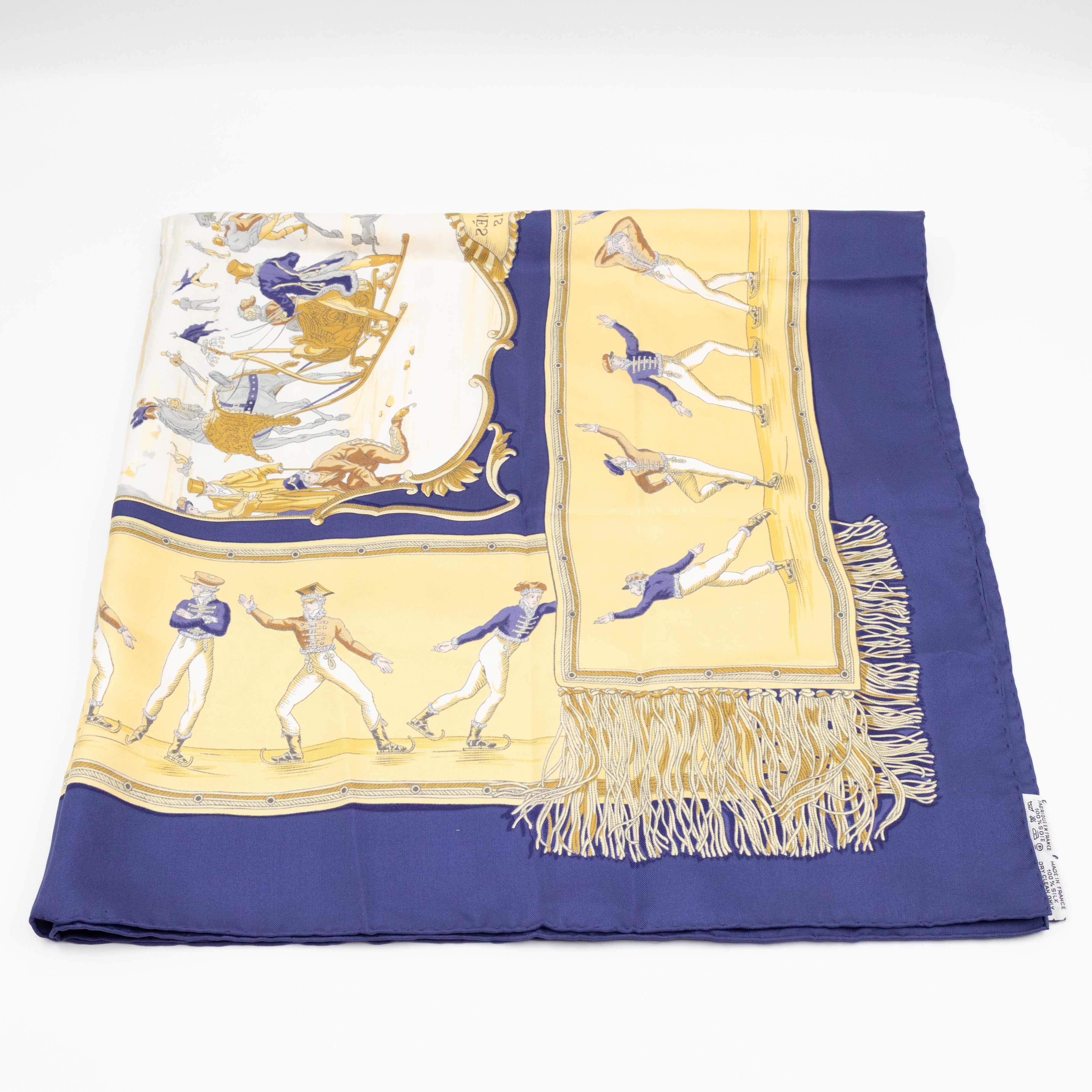 Silk Scarf 90 Plaisirs du Froid