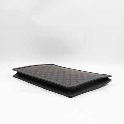 Ophidia GG Portfolio Clutch Grey GG Supreme
