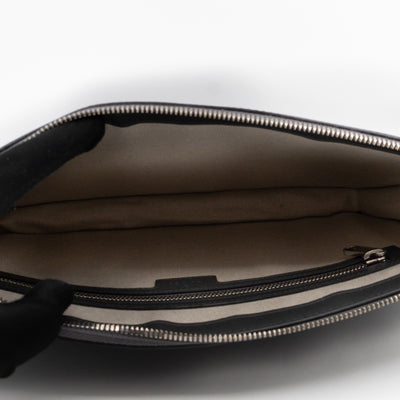 Ophidia GG Portfolio Clutch Grey GG Supreme