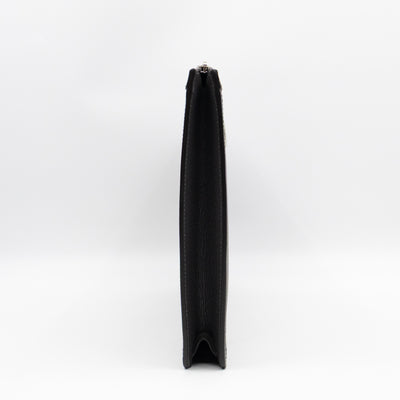 Ophidia GG Portfolio Clutch Grey GG Supreme