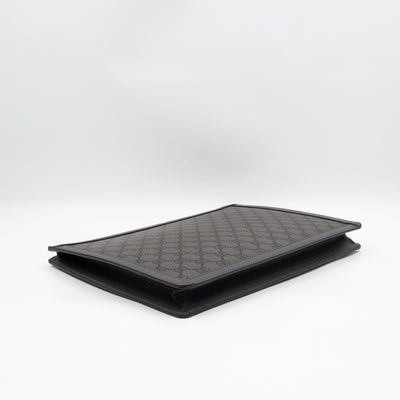 Ophidia GG Portfolio Clutch Grey GG Supreme