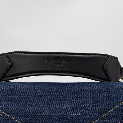 ID Medium Blue Denim Black Leather