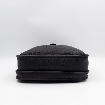 Evelyne III 29 PM Black Taurillon Clemence Leather