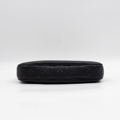 Multi Pochette Accessoires Black Monogram Empreinte