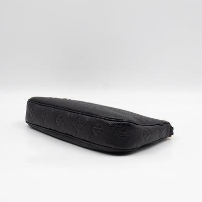 Multi Pochette Accessoires Black Monogram Empreinte