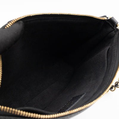 Multi Pochette Accessoires Black Monogram Empreinte