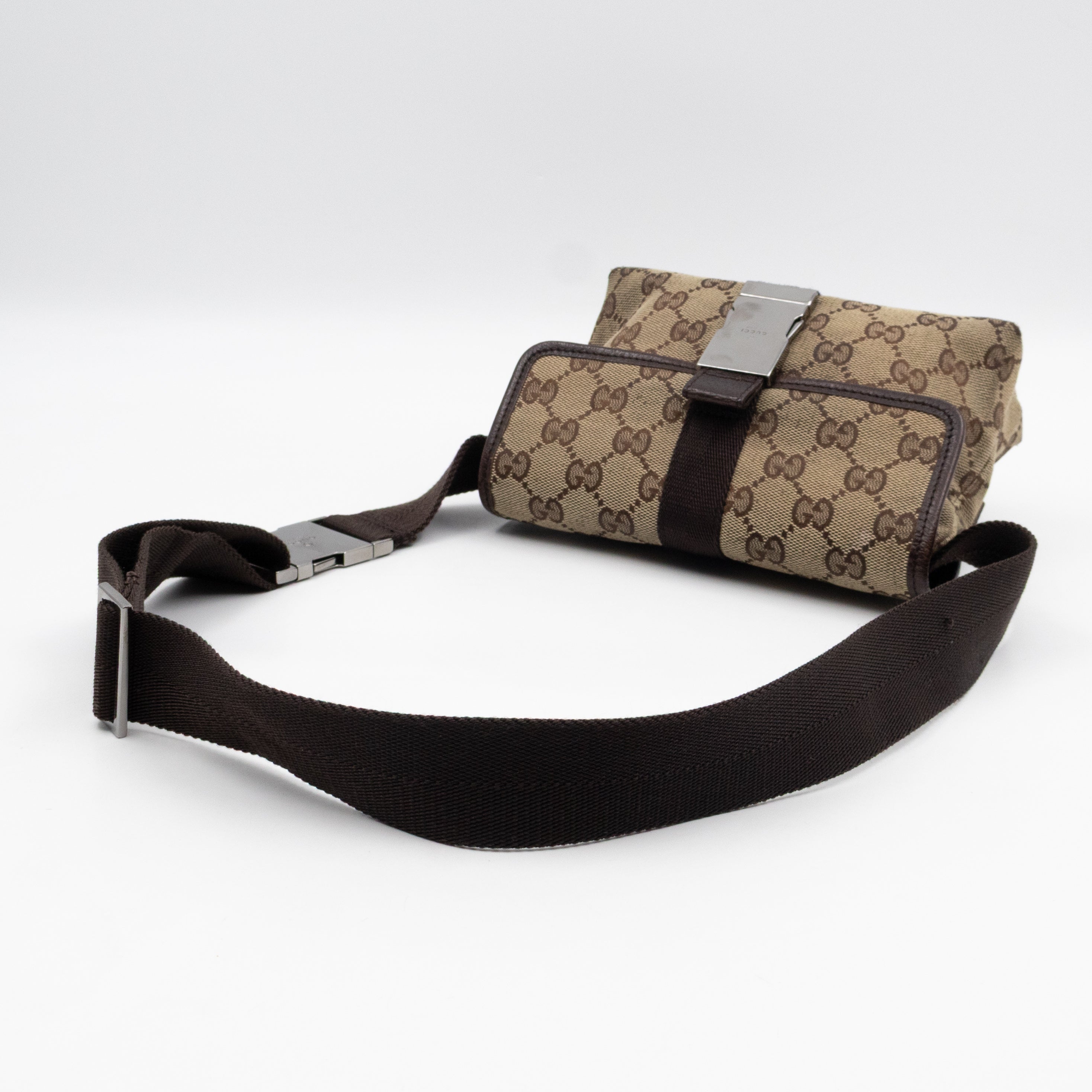 Waist Bag GG Canvas Brown