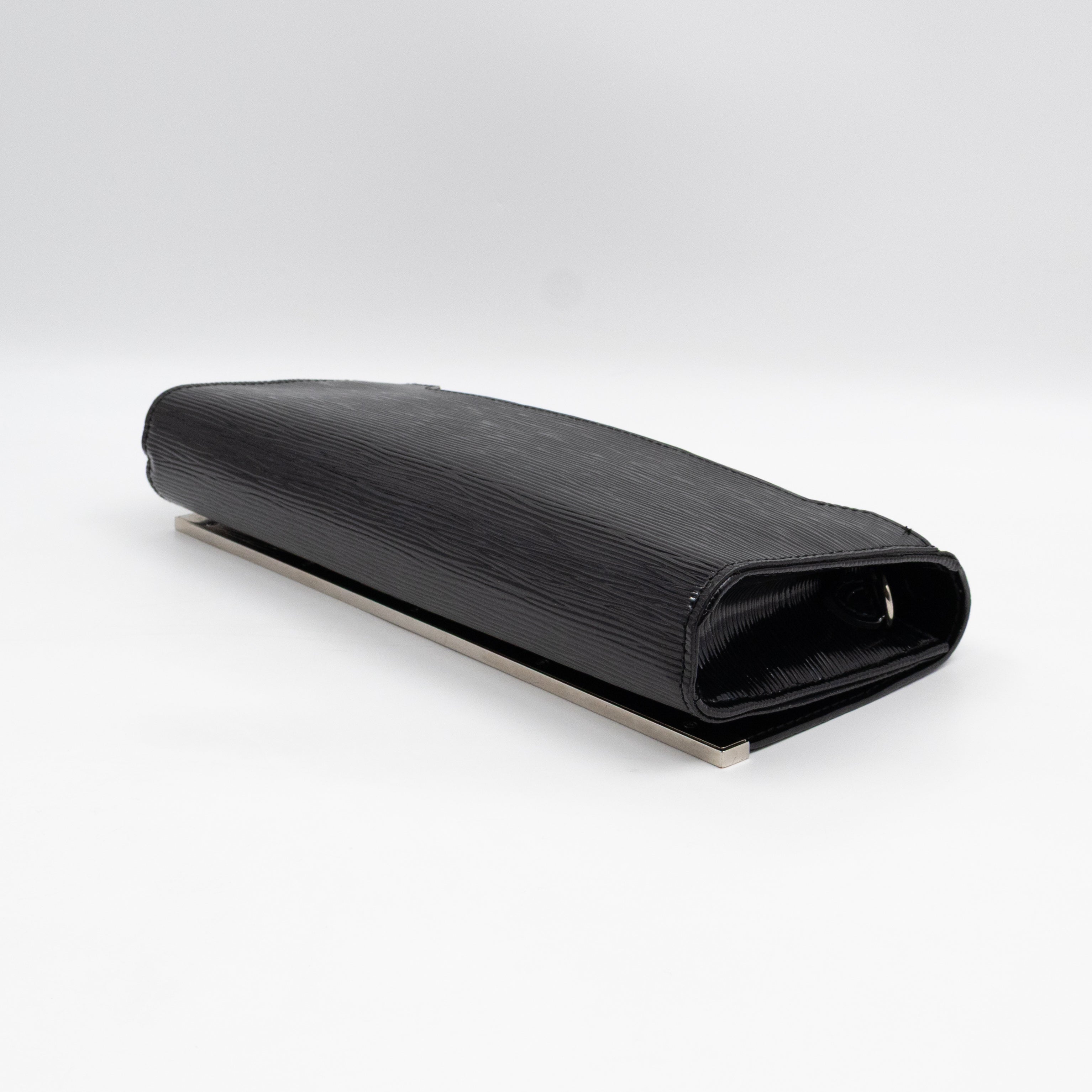 Sevigne Clutch Electric Noir Epi Leather