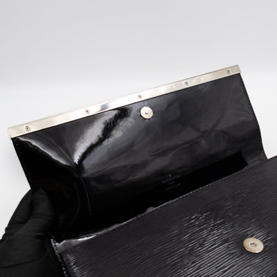 Sevigne Clutch Electric Noir Epi Leather