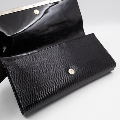 Sevigne Clutch Electric Noir Epi Leather