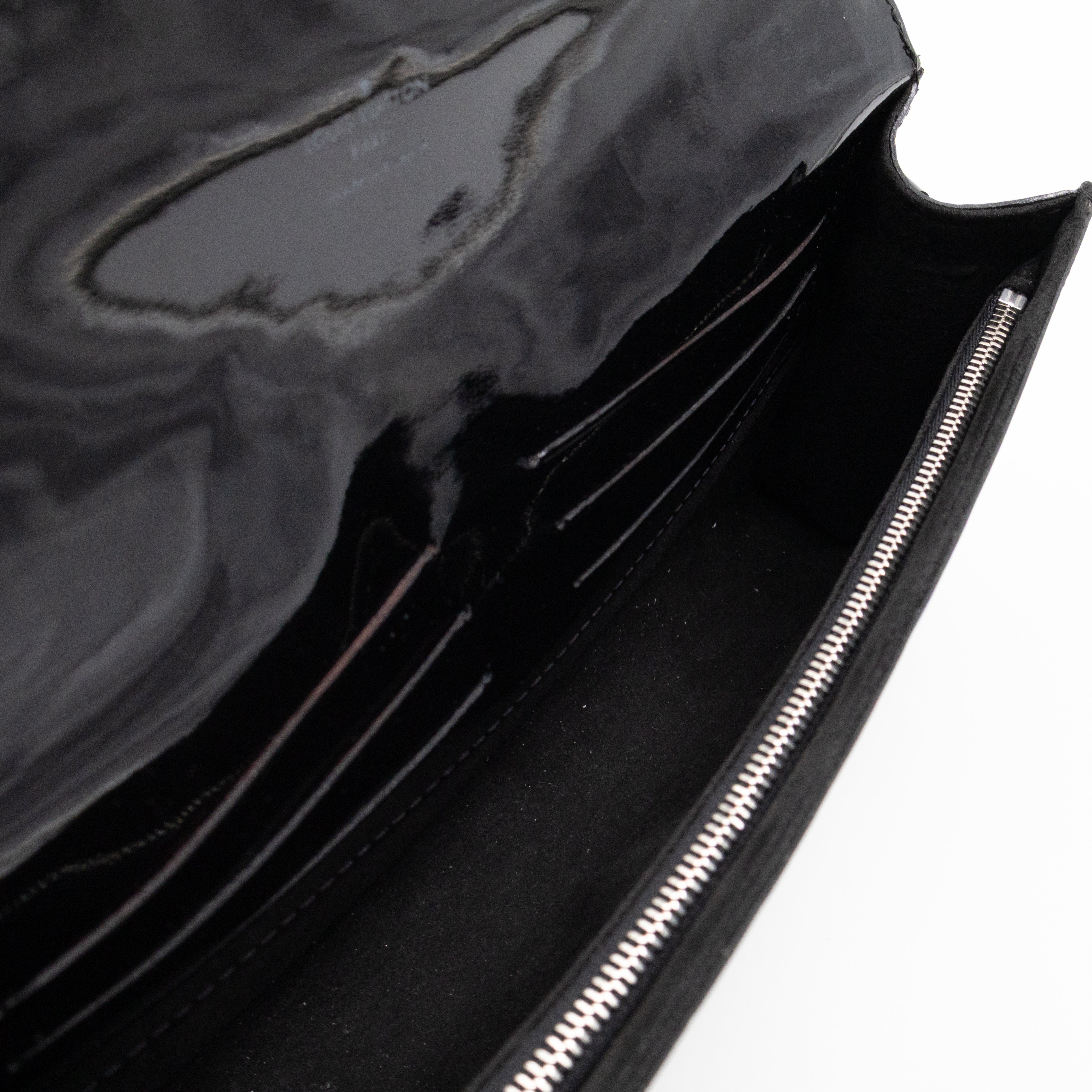 Sevigne Clutch Electric Noir Epi Leather