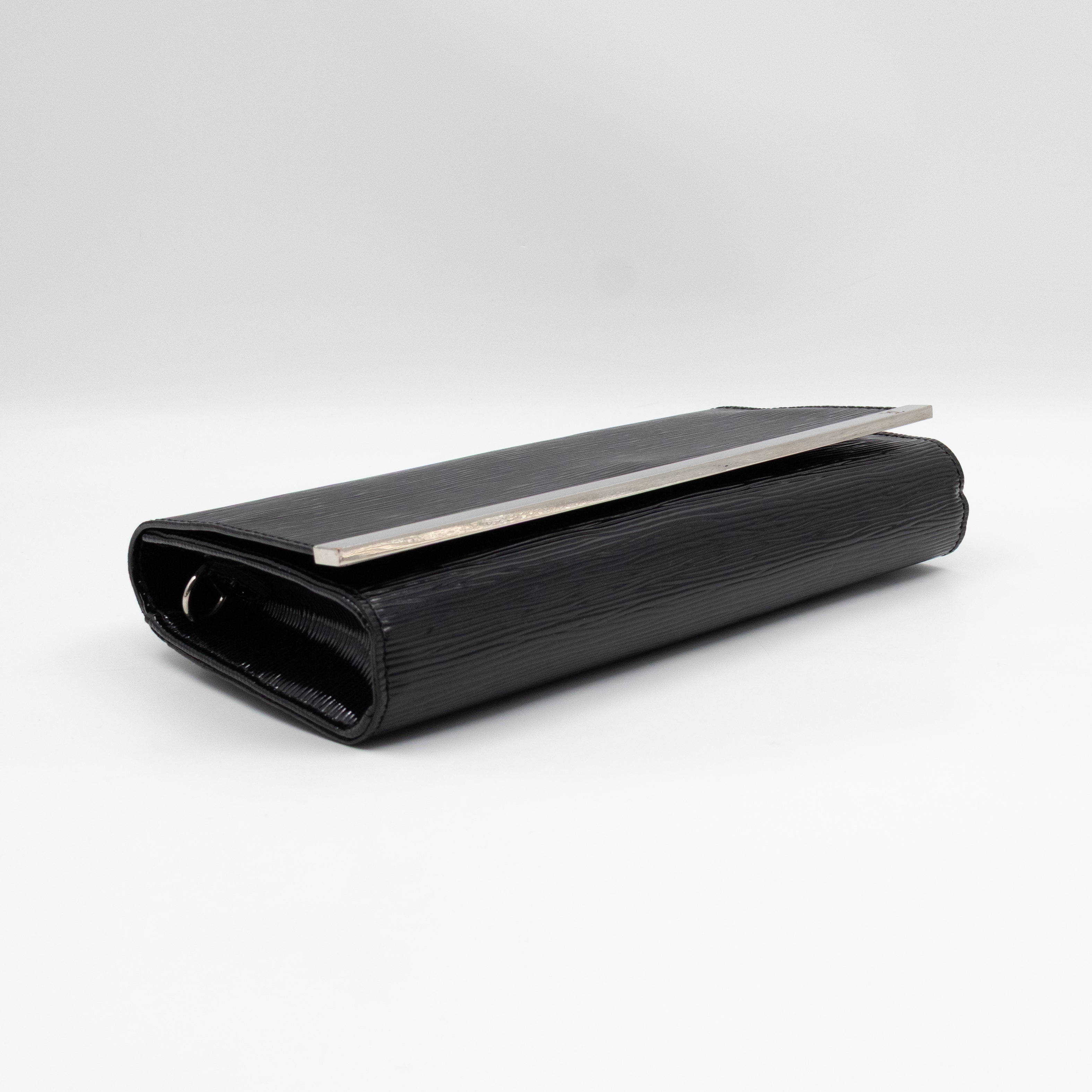 Sevigne Clutch Electric Noir Epi Leather