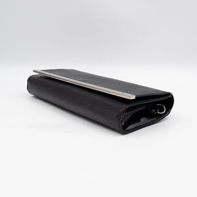 Sevigne Clutch Electric Noir Epi Leather