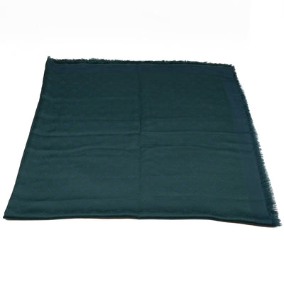 Monogram Shine Shawl Green
