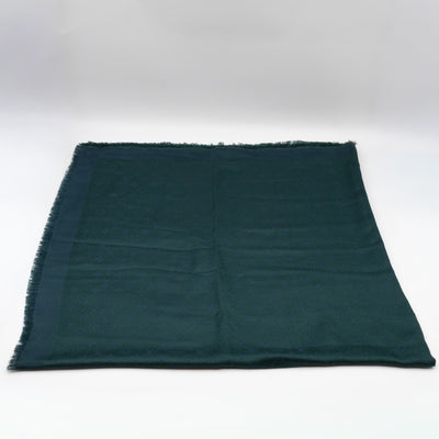 Monogram Shine Shawl Green