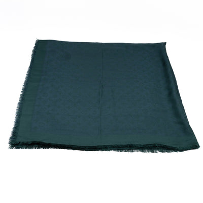 Monogram Shine Shawl Green