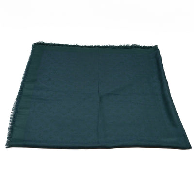 Monogram Shine Shawl Green