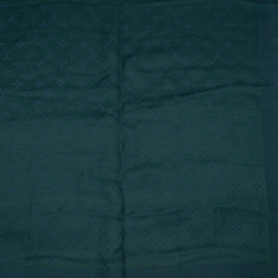 Monogram Shine Shawl Green