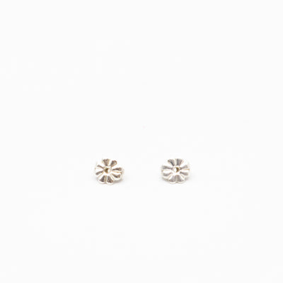 Twisted Knot Earrings Sterling Silver