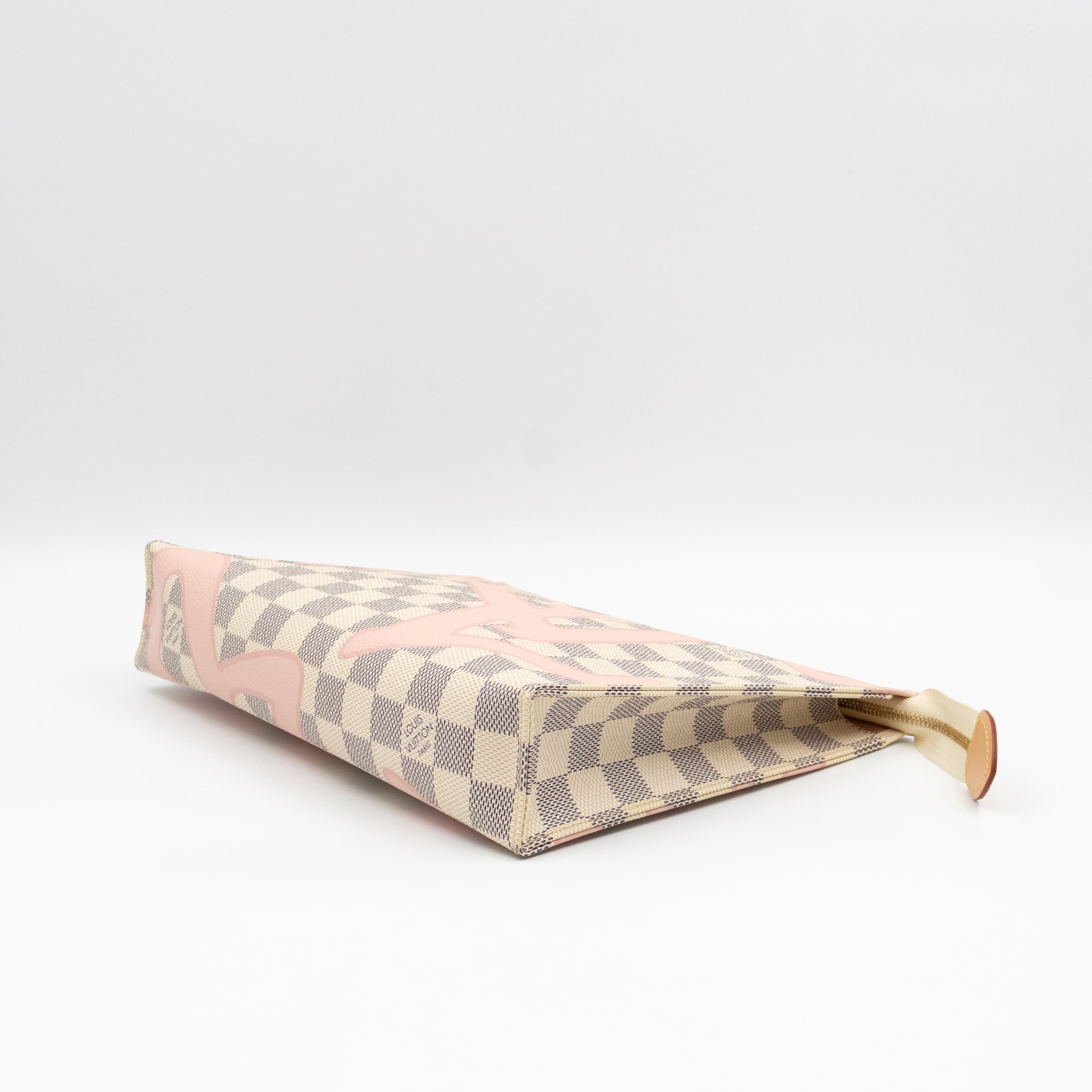 Toiletry Pouch 26 Tahitienne Damier Azur