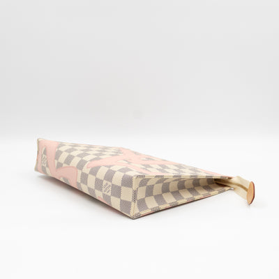 Toiletry Pouch 26 Tahitienne Damier Azur